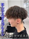 MEN’S HAIR/サーフカール/刈り上げセンターパート/心斎橋