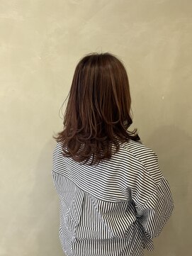 ラーム 宇部高校前店(rame) レイヤースタイル、髪質改善、ベージュカラー