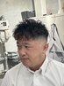 【歳を重ねる度男前に】カット+シェービング+白髪ぼかし