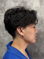 スピン 本八幡(SPIN)&nbsp;MEN’S HAIR/サーフカール/刈り上げセンターパート/本八幡