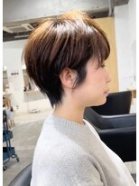 モールヘア 武庫之荘店(MOOL hair)&nbsp;耳かけで軽やか♪横顔丸みショート
