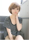 簡単スタイリング☆無造作カジュアルボブ☆