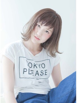 エール(a:le) ミントグラデーション×外ハネ