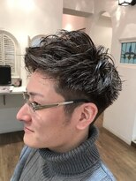 パティオンツー(PATIONN2)&nbsp;メンズビジカジネープレス無造作スタイル