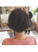 ショートスタイル×エアウェーブパーマ