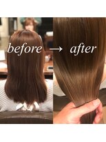 オハナ(ohana) 【ohana 表参道】ケラチントリートメント×大人のヴェールカラー