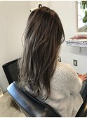 【NAiVE hair】透け感ダークグレージュ
