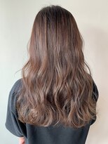 オル(Olu)&nbsp;【MASAYA】ココアブラウン×フランジウェーブ