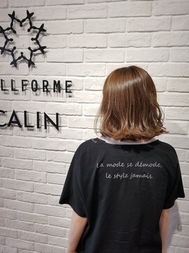 ビューティー エールフォルム 浜松有玉店(BEAUTY YELLFORME) ゆるふわ 切りっぱなしボブ