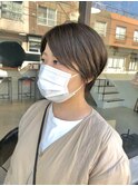フルハイライト×ミントベージュ