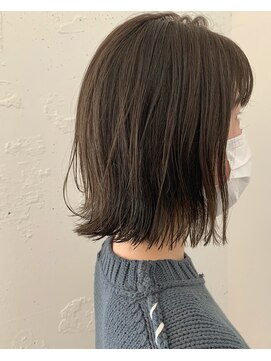 カウチ 板橋本町店(kauti) ぱつっと感が可愛い切りっぱなし外ハネボブ