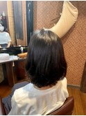 ワンカールパーマ×ボブ