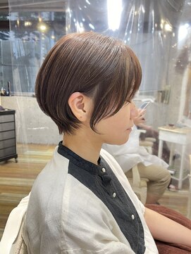 カシュカシュ(cache cache) 後毛☆ミルクティーショートスタイル