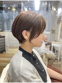 後毛☆ミルクティーショートスタイル