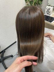 【ECLART Lien】艶髪透明感☆オリージュカラー[藤沢/髪質改善]