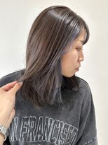 フォーク FOLK&nbsp;【FOLK】透明感インナーバイオレット☆似合わせミディアム♪