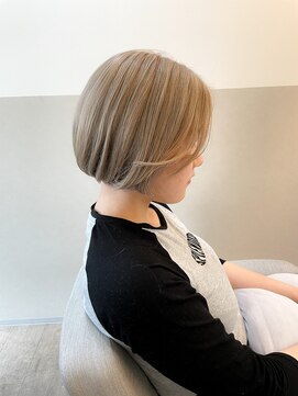 ロンド(ROND) やってみたかった「ブリーチ有りミルクティーベージュ」