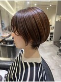 ショート/まるみショート/ふんわりショート/大人かわいい