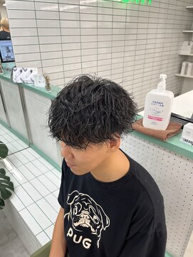 エイト 川崎店(EIGHT) 【川崎】メンズ波巻きツイストスパイラルスペインカールマッシュ