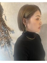 ページボーイ 瓦町店(PAGE BOY)&nbsp;切りっぱなしボブ　マチルダボブ　ミニボブ