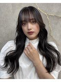 韓国レイヤー/韓国風/ボブ/髪質改善/黒髪/ブリーチなし〔池袋〕