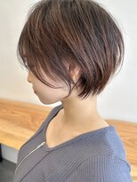 ビューエヒメ(VIEW EHIME)&nbsp;小顔シフォンベージュ美髪ショート