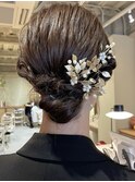 【ヘアアレンジ】タイトシニヨン