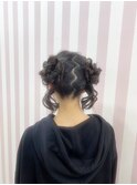 ガーリースタイル/心斎橋/ヘアメ/セットサロン