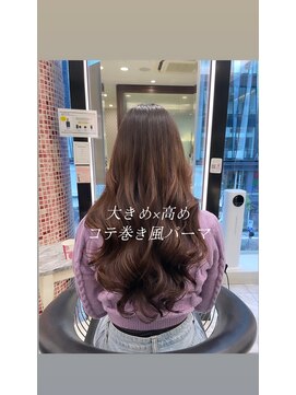 アピッシュ ギンザ(apish ginza) コテ巻きパーマ/韓国風パーマ/ロングパーマ/デジタルパーマ/藤野