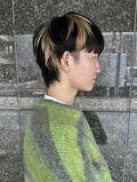スパイキーショートコントラストショート