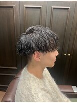 アントレース 東池袋店(UNTRACE)&nbsp;ゆるめ波巻きパーマ【メンズ/バーバー/理容室】