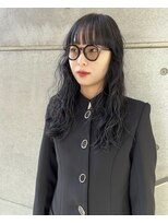 タロ(TALO)&nbsp;【TALO】黒髪ロング×ウェーブパーマ