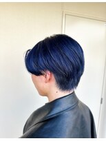 アルレン(Allen)&nbsp;刈り上げないマッシュ　ブルーブラック　宇都宮