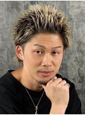 ハイトーンスパイキーショート/メンズ/新橋/理容室