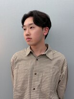 ケシキ(keshiki)&nbsp;【ニュアンスパーマ】センターパート/メンズパーマ/メンズカット