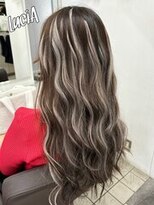 ルシア 京都四条河原町烏丸(LuciA) 【レミー100%/54cm】シールエクステ×カラー×ドライカット