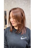 ブリーチなしカラー/ミルクブラウン/20代30代