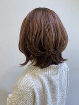 モリオ フロム ロンドン 成増店&nbsp;【morio成増/一戸】レイヤーボブハイライトピンクベージュ