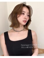 ジルブラン(JIL BLAN) 表参道ボブレイヤーカット顔周りカット20代30代