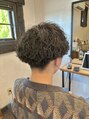 アグ ヘアー ベール 稲田店(Agu hair beil) プリっとした質感のクリームパーマで綺麗なシルエットに！