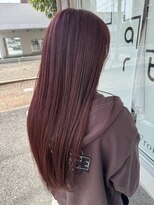 デコボコ アート(凸凹 art)&nbsp;ブリーチなしピンクベージュ