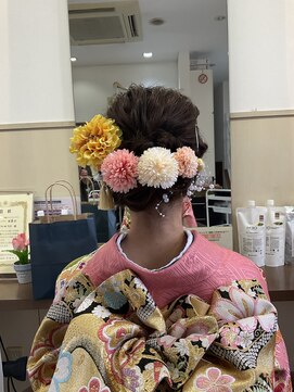 コアフィールフィス(COIFFURE fils) 新規お得クーポンあり【見附　今町】成人式ヘアスタイル