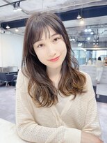 ファンナギンザ(FaNNa ginza) エアリーカール/小顔/ロング/レイヤー/前髪/シースルーバング