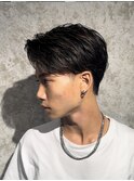 フェザーショート/フェザーショート/アップバング/センターパー