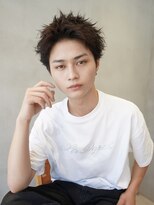 ニコ トウキョウ ロジック(nico TOKYO Logic)&nbsp;黒髪スパイキーショートアップバンクスーツ社会人20代30代