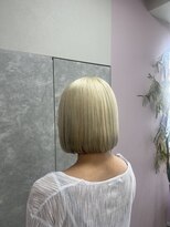 ガルボヘアー 名古屋栄店(garbo hair) #ブリーチ#ハイトーン#ブロンドヘア#ローライト#名古屋#栄