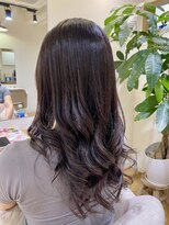 ジーナ(ZINA) ロング×チョコレートブラウン