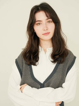 オンク 新宿(onk) ミディアムヘア/ショコラベージュ/ボブルフ/新宿駅