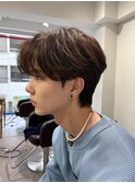 韓国へアカルマパーマフェザーパーマストレートサンウォン