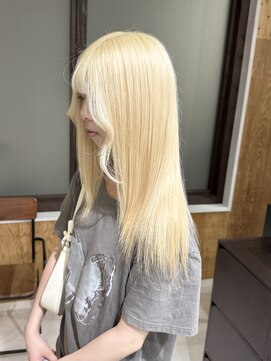 デコヘアーフラッペ(DECO HAIR frappe) ホワイトブロンド